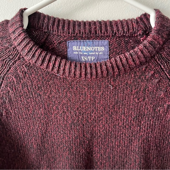 Bluenotes Cozy Textured Crew-Neck Sweater for Women sz XS - Picture 3 of 5